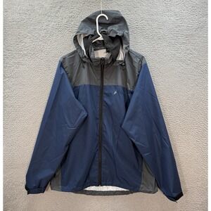 Frogg Toggs Jacket Adult Small Medium Blue Gray River Toadz Waterproof Rain Coat